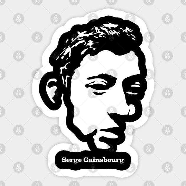 Serge Gainsbourg Sticker by ProductX